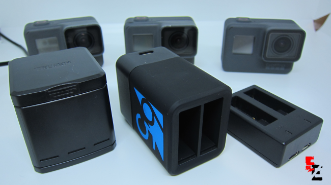Сравнение зарядных устройств для GoPro
